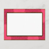 Junco Valentijn Heart Cute Tulip Garden Bird +Name Briefkaart (Achterkant)