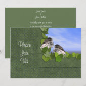 Junco Wedding Uitnodiging (Voorkant / Achterkant)