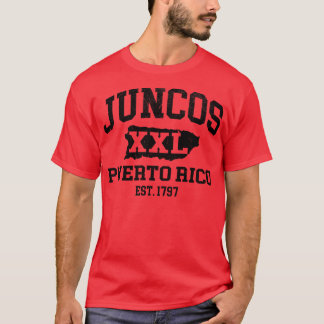 Juncos Puerto Rico XXL Atletisch ontwerp T-shirt