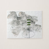 Junction Jigsaw Puzzle - Abstracte beeldende kunst Legpuzzel (Horizontaal)