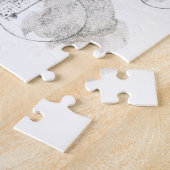 Junction Jigsaw Puzzle - Abstracte beeldende kunst Legpuzzel (Zijkant)