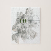 Junction Jigsaw Puzzle - Abstracte beeldende kunst Legpuzzel (Verticaal)