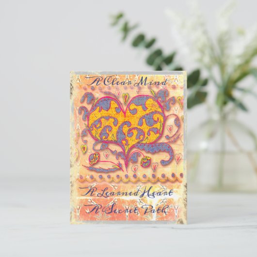 Junction Kaart nr. 17: Duidelijke geest, geleerd h (Staand voorkant)