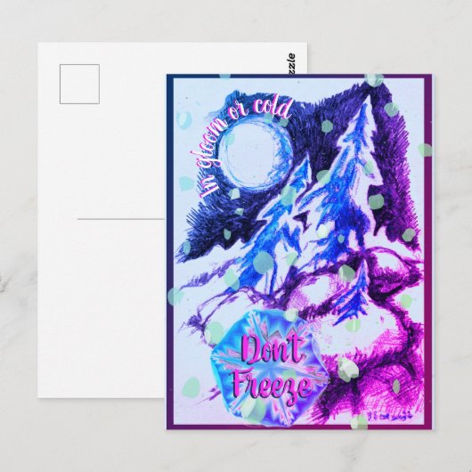 Junction Kaart nr. 18: in Gloom of Koud niet bevri (Voorkant / Achterkant)