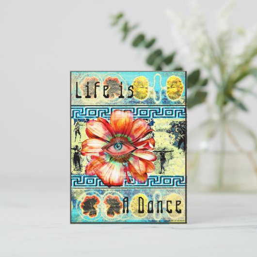 Junction Kaart nr. 19: Het leven is een dans (Staand voorkant)