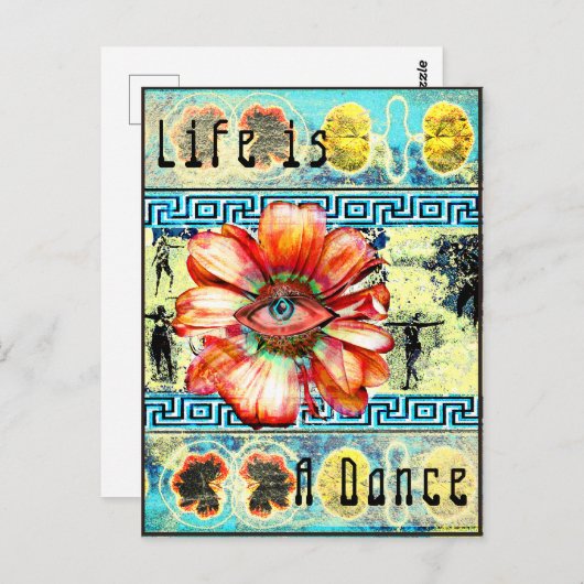 Junction Kaart nr. 19: Het leven is een dans (Voorkant / Achterkant)