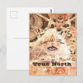 Junction-kaart nr. 28: Zoeken naar True North Briefkaart (Voorkant / Achterkant)