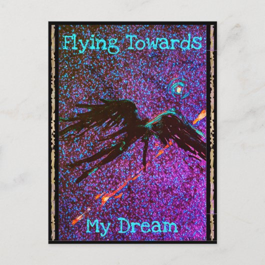 Junction Kaart nr. 2: vlieg naar je droom (Voorkant)