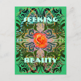 Junction Kaart nr. 31: Zoekend Beauty Oranje Roos