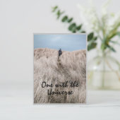 Junction-kaart nr. 42: één met het universum briefkaart (Staand voorkant)