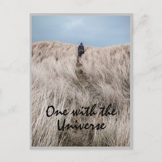 Junction-kaart nr. 42: één met het universum briefkaart (Voorkant)