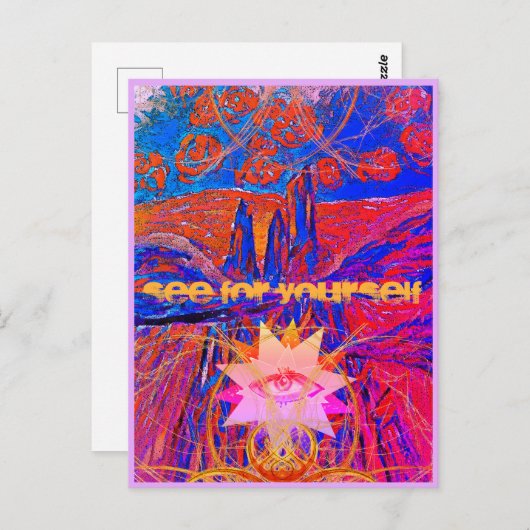 Junction Kaart nr. 46: Mountain Eye Zie voor uzelf (Voorkant / Achterkant)