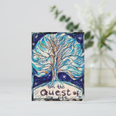 Junction-kaart nr. 4: op de Quest of My Life Briefkaart (Staand voorkant)