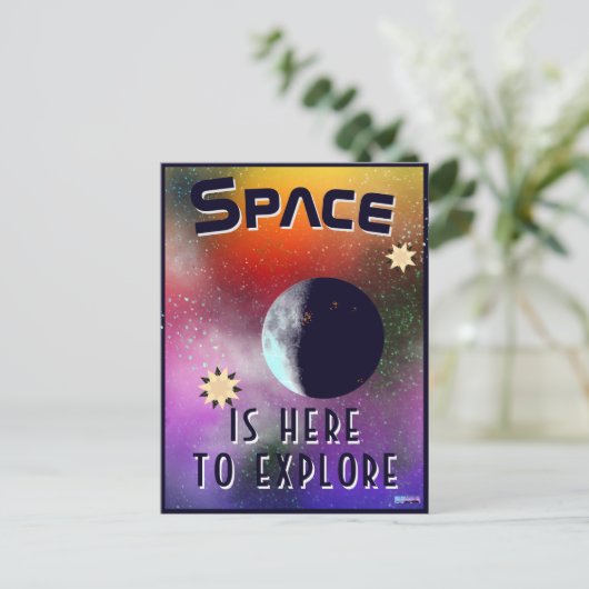 Junction Kaart nr. 53 Space is hier om het te verk (Staand voorkant)