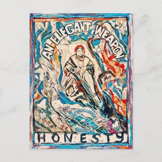 Junction Kaart nr. 5: Eerlijkheid, een elegant wap (Voorkant)