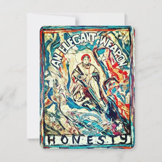 Junction Kaart nr. 5: Eerlijkheid, een elegant wap (Voorkant)