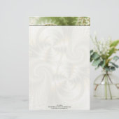 Junction - Mandelbrot Art Briefpapier (Staand voorkant)