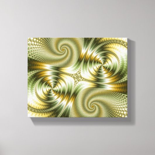 Junction - Mandelbrot Art Canvas Afdruk (Voorkant)