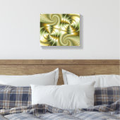 Junction - Mandelbrot Art Canvas Afdruk (Insitu (Slaapkamer))