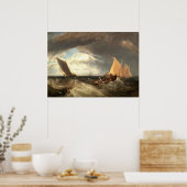 Junction of the Thames, William Turner Fine Art Poster (Keuken)