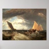 Junction of the Thames, William Turner Fine Art Poster (Voorkant)