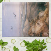 Junction of the Yellowstone and Missouri by Bodmer Theedoek (Gevouwen)