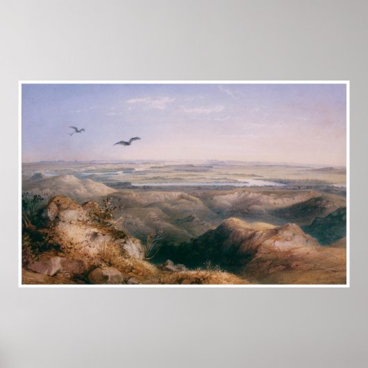 Junction of the Yellowstone and the Missouri, 1833 Poster (Voorkant)