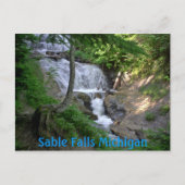 june08 203, Sable Falls Michigan Briefkaart (Voorkant)