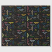 June, 11 Birthday Gift Wrapping Paper Cadeaupapier (Vlak)