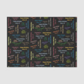 June, 15 Birthday Tissue Paper Tissuepapier (Voorkant)