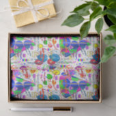 June, 15 Birthday Tissue Paper Tissuepapier (Geschenk)