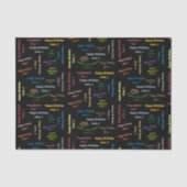 June, 1 Birthday Tissue Paper Tissuepapier (Voorkant)