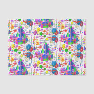 June, 1 Birthday Tissue Paper Tissuepapier