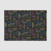 June, 24 Birthday Tissue Paper Tissuepapier (Voorkant)