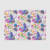 June, 9 Birthday Tissue Paper Tissuepapier (Voorkant)