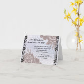 June Alexandrite & Pearl Birthstone Kaart (Gele Bloem)