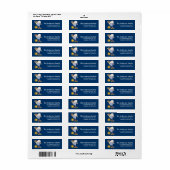 June Angel of the Month Return Address Labels (Full Sheet)