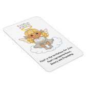 June Birthstone Angel Blonde Premium Magnet Magneet (Rechterzijde)