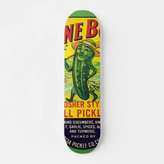 June Boy Pickles Skateboard (Voorkant)