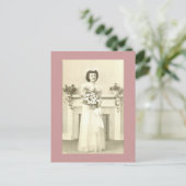 June Bride Briefkaart (Staand voorkant)