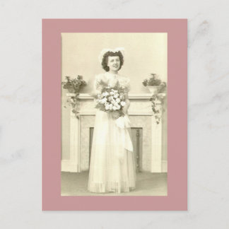 June Bride Briefkaart