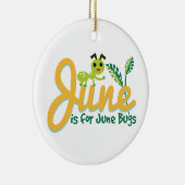 June Bug Keramisch Ornament (Rechts)