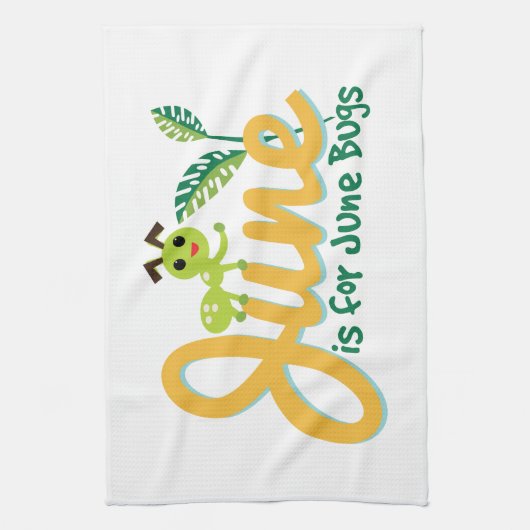 June Bug Theedoek (Verticaal)