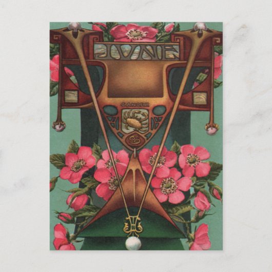 June - Cancer Briefkaart (Voorkant)