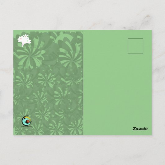 JUNE HAPPY MAAND by Slipperywindow Briefkaart (Achterkant)