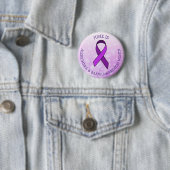 June is Alzheimer and Brain Awareness Month Ronde Button 5,7 Cm (In situ)