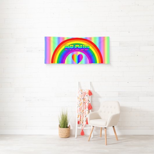 June is LGBT Pride Month Button Spandoek (Insitu)