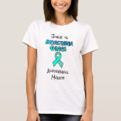 June is Myasthenia Gravis Awareness Maand T-shirt (Voorkant)