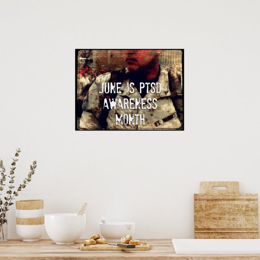 June is PTSD Awareness Poster (Keuken)