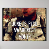 June is PTSD Awareness Poster (Voorkant)